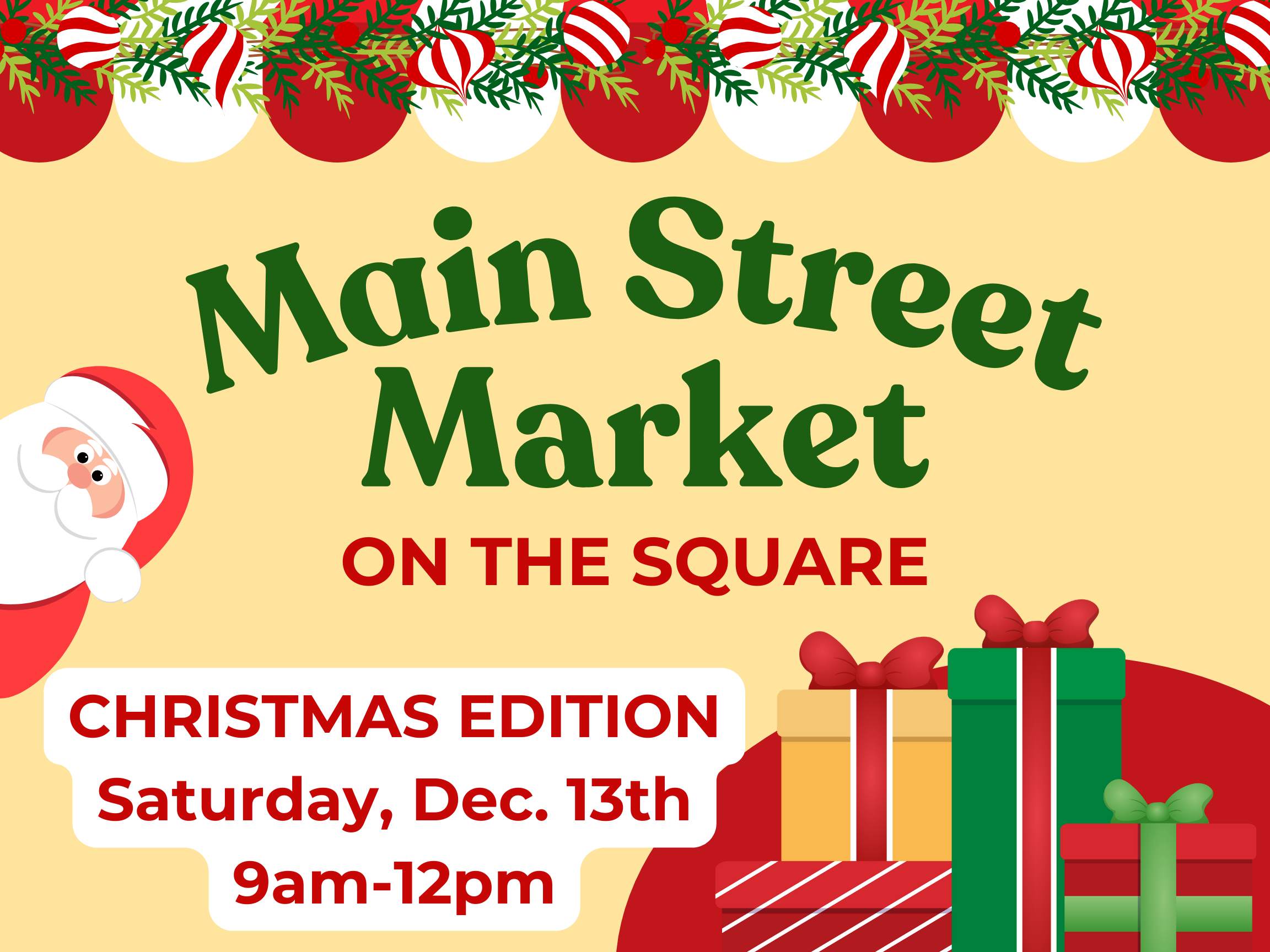 Hamilton Market on the Square - December 2025