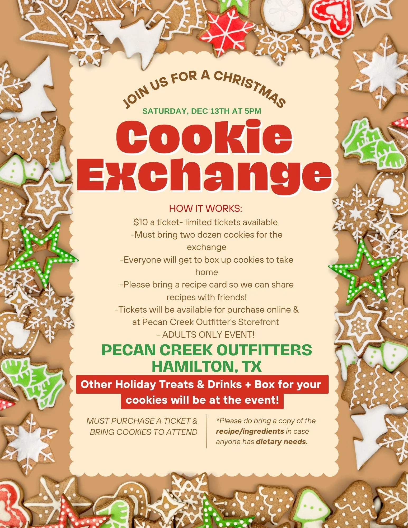 Cookie Exchange at PCO