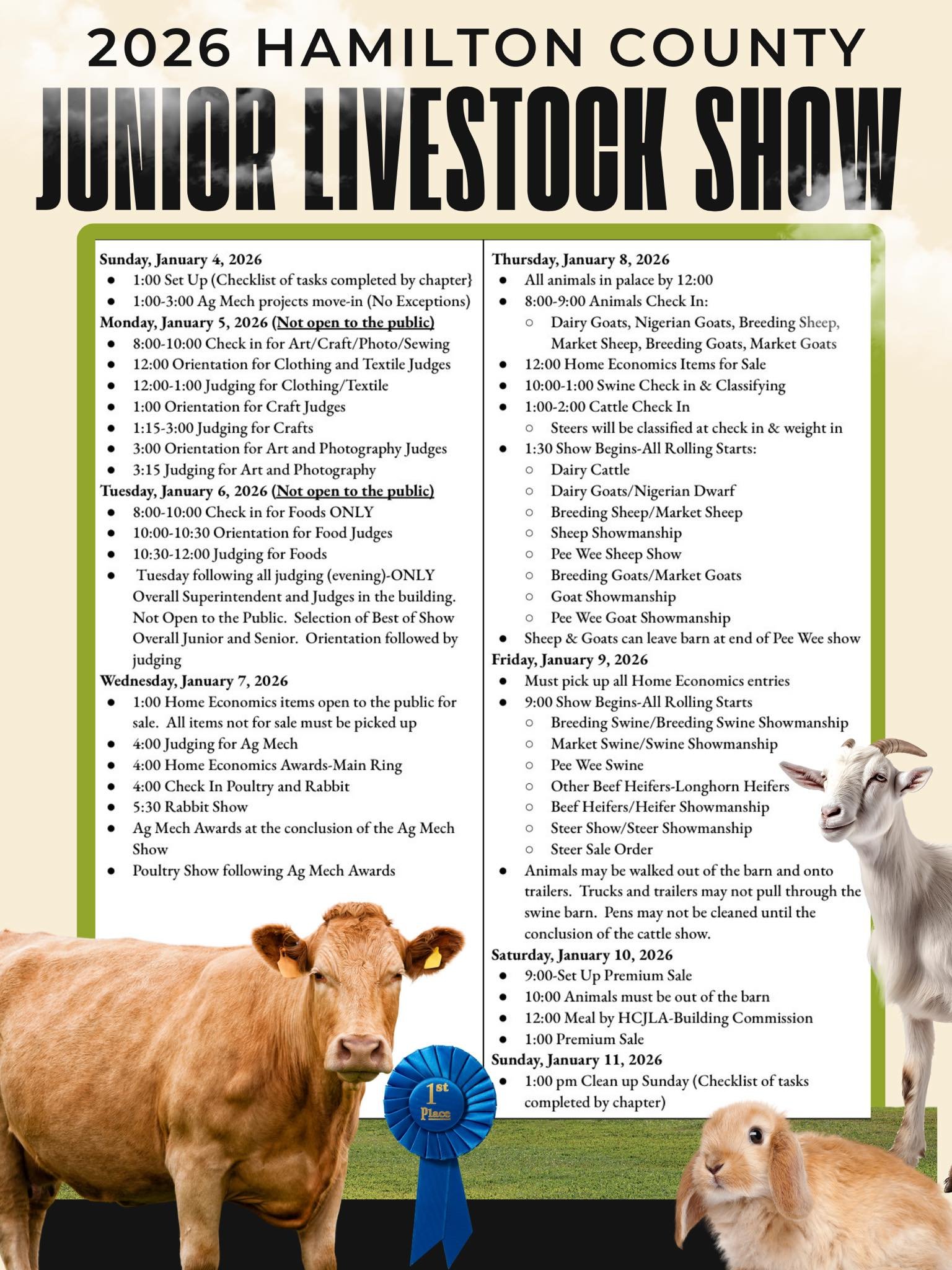Hamilton County Youth Fair &amp; Stock Show