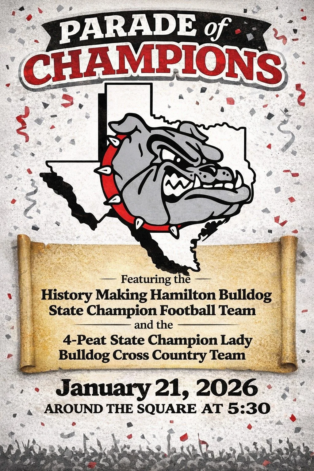 State Championship Celebration Parade