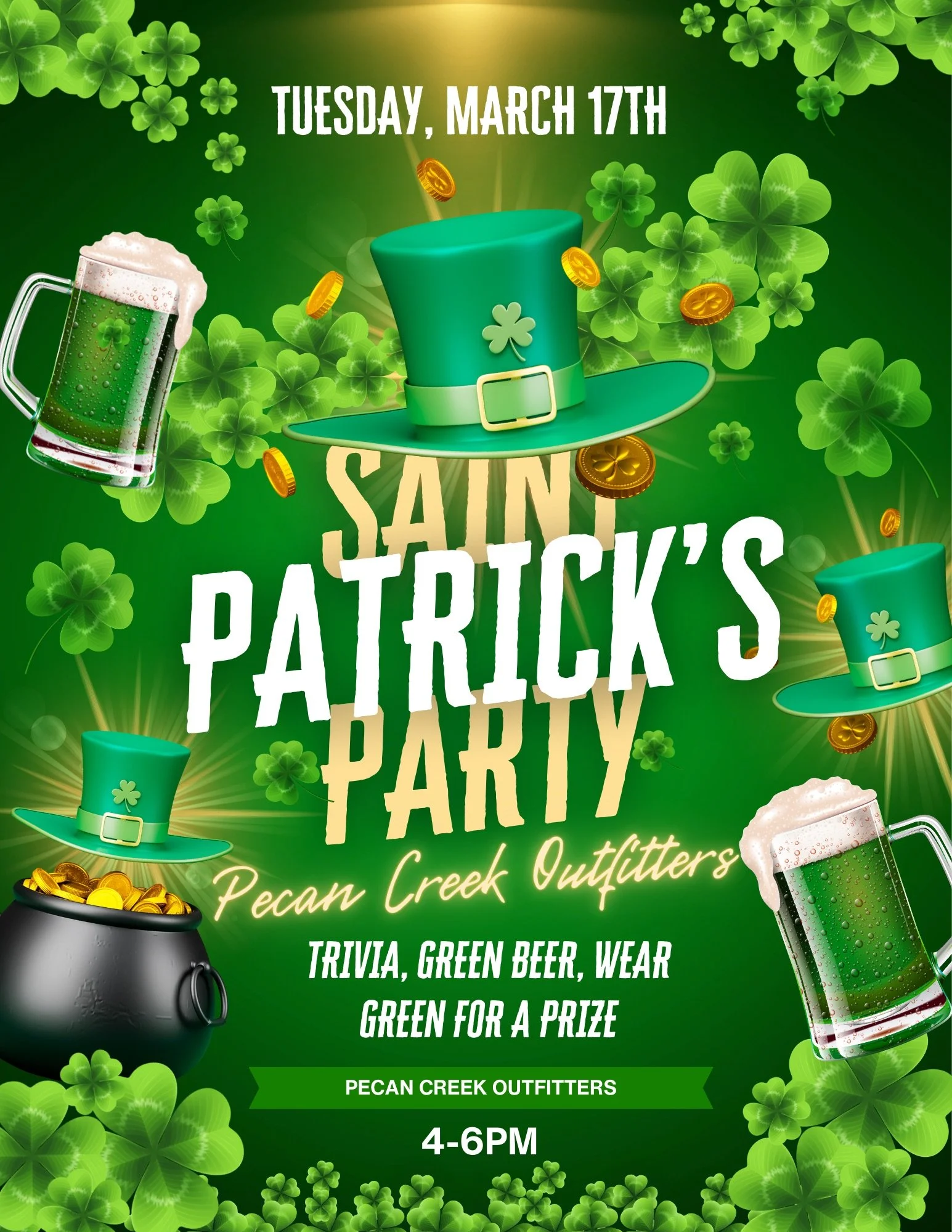 St. Patrick's Day Party at PCO