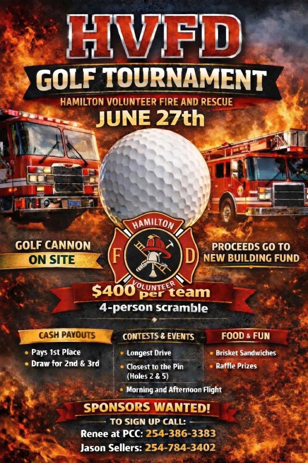 HVFD Golf Tournament