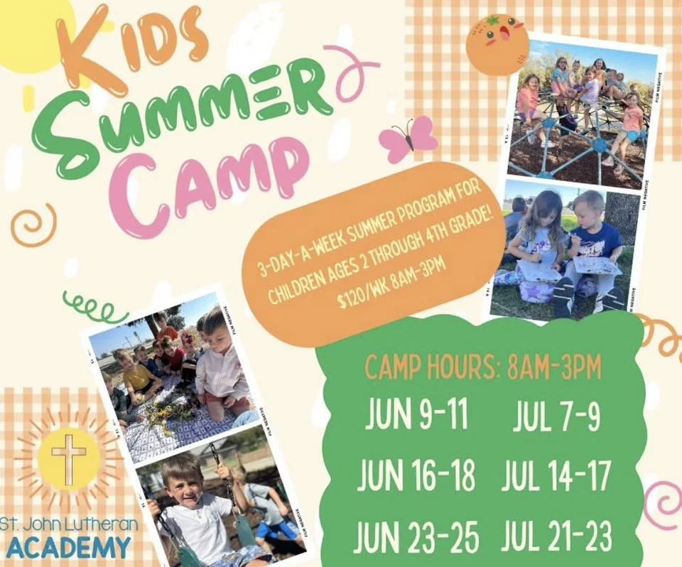 Kids Summer Camp at St. John Lutheran Academy