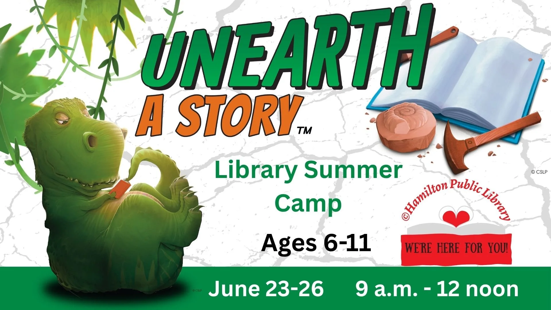 Unearth A Story-Library Camp