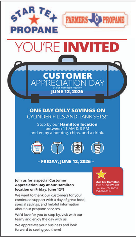 Star Tex Propane Customer Appreciation Day