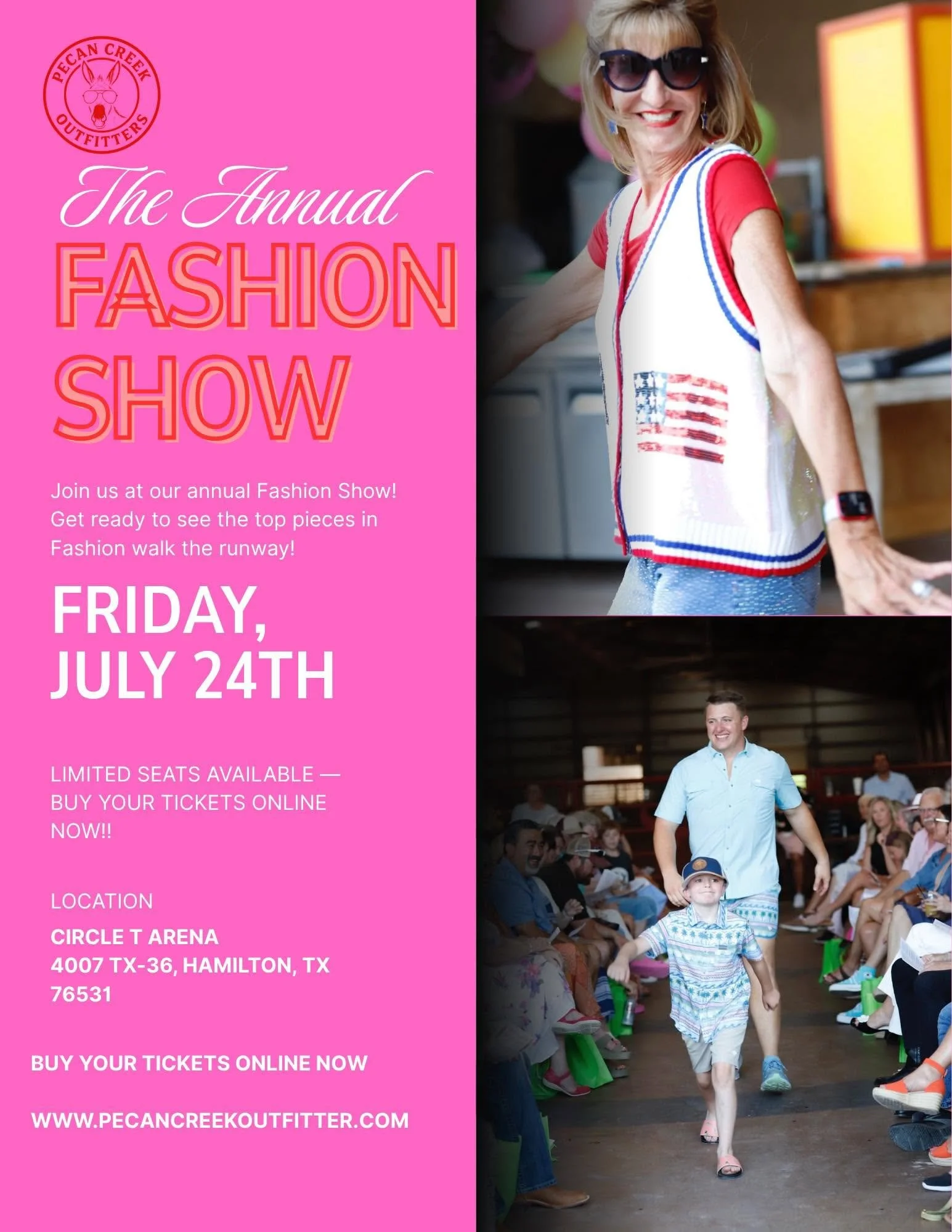 PCO Fashion Show at Circle T