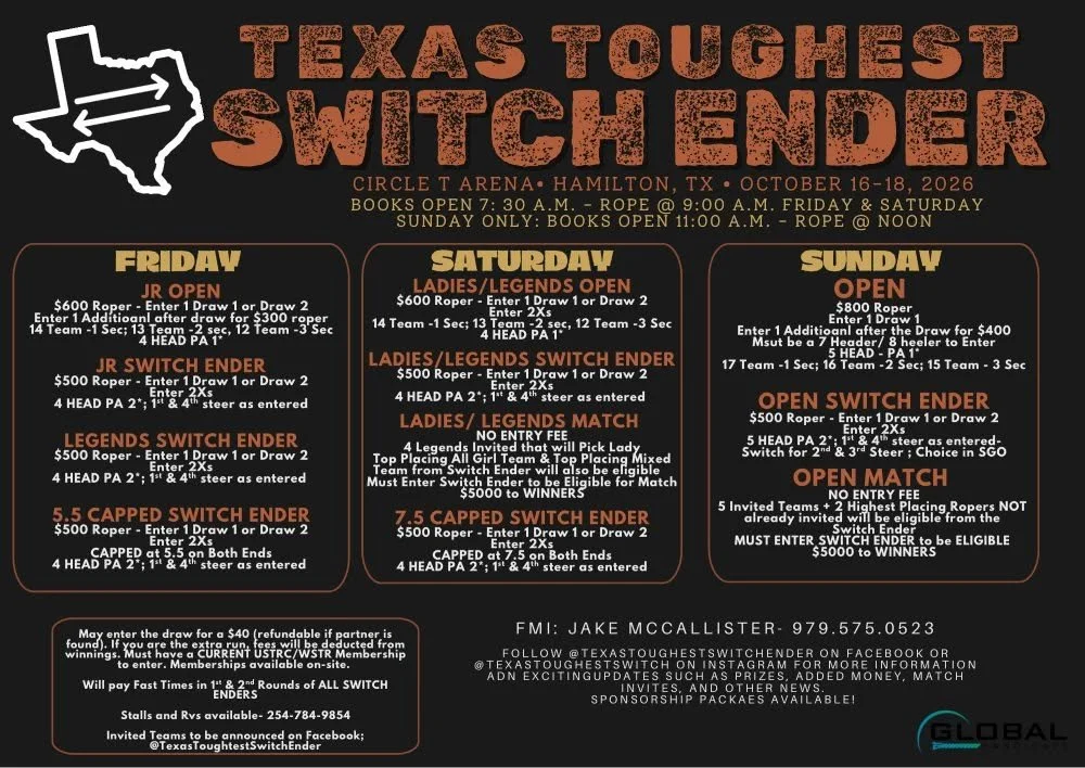 Texas Toughest Switch Ender at Circle T Arena
