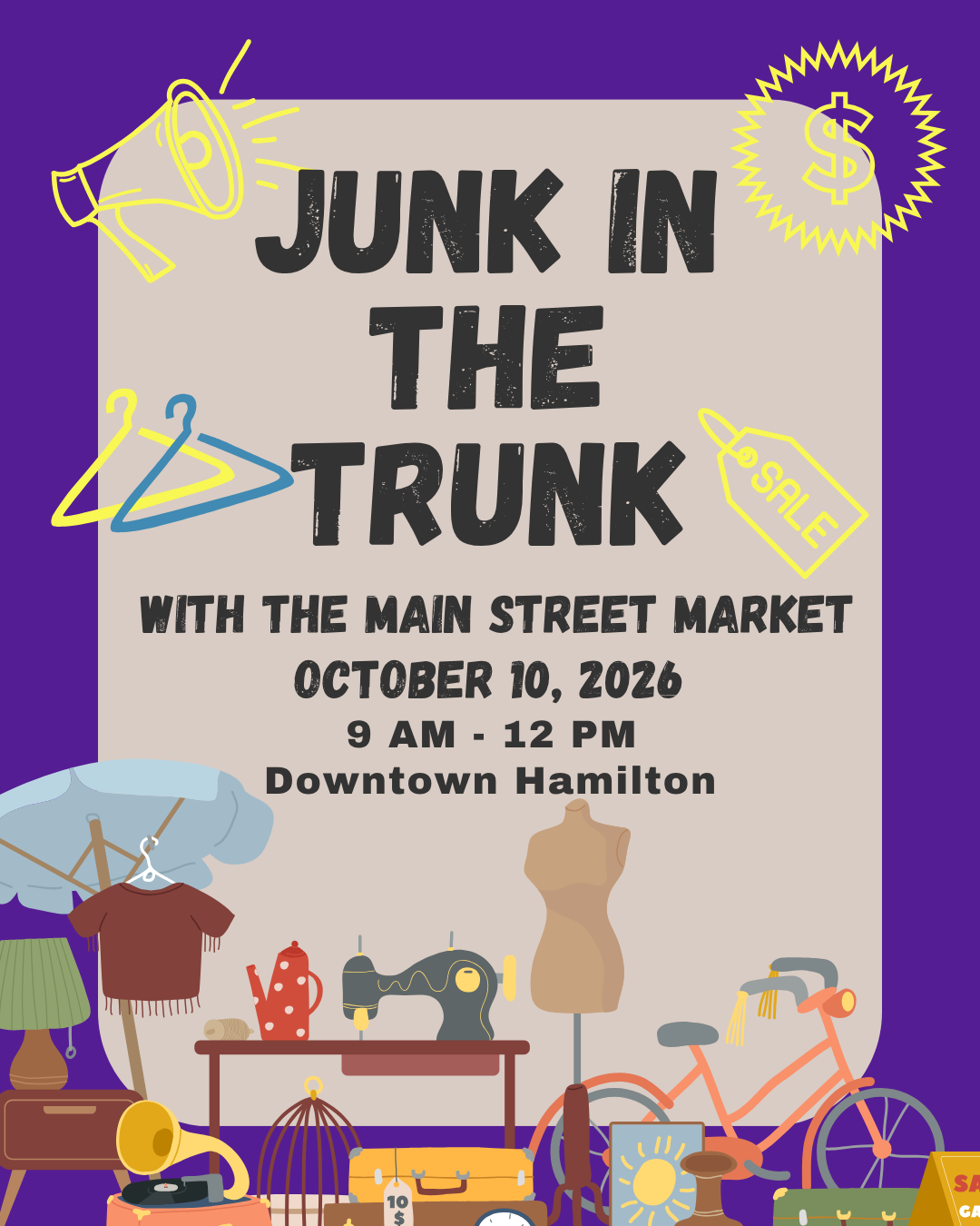 Junk in the Trunk with Main Street Market