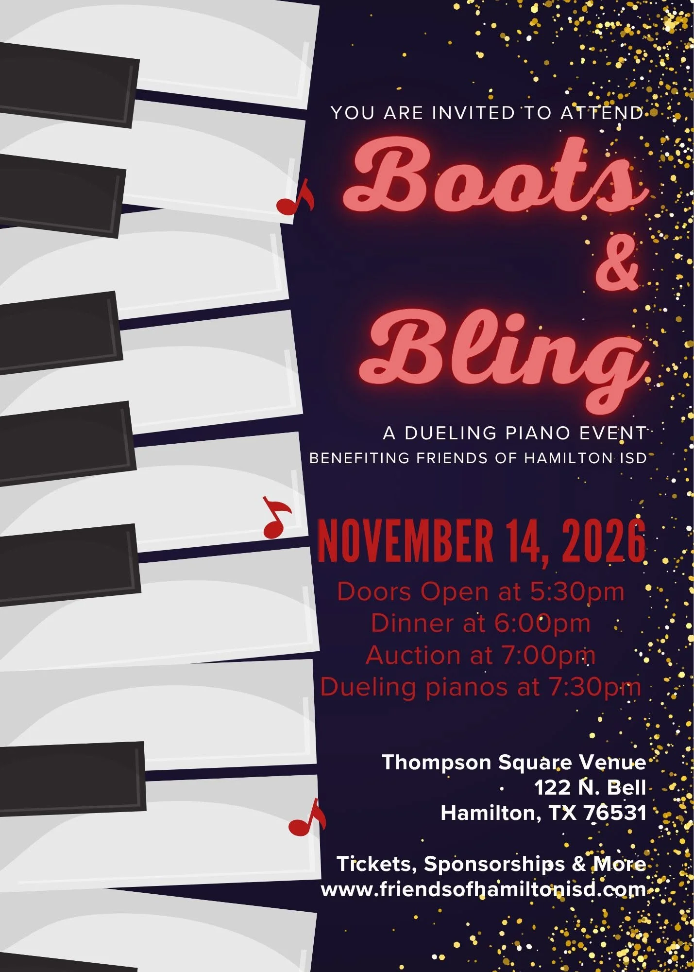 Boots & Bling Fundraiser 