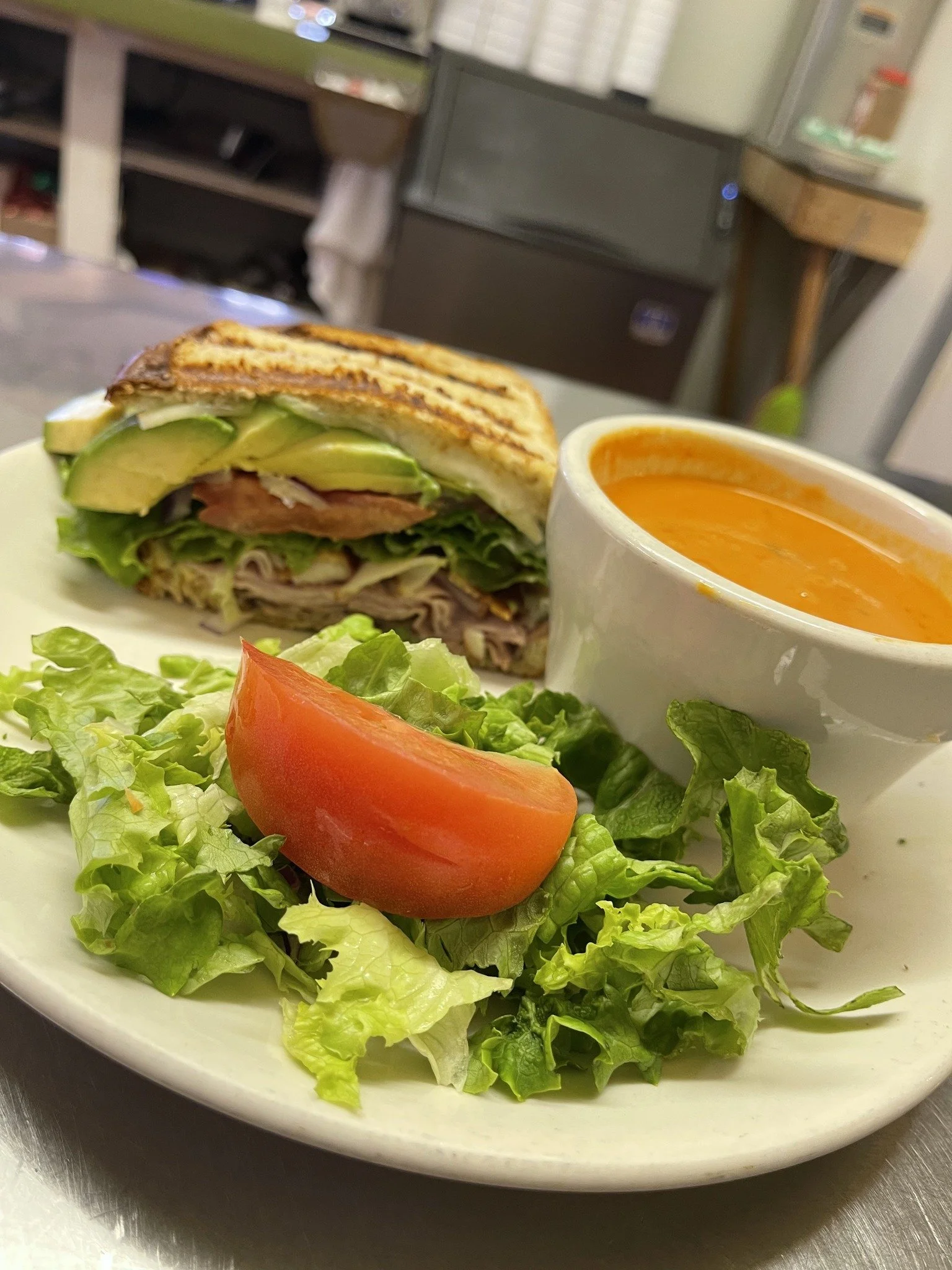 Central Perk - Sandwich and Soup Plate- Hamilton, TX.jpg