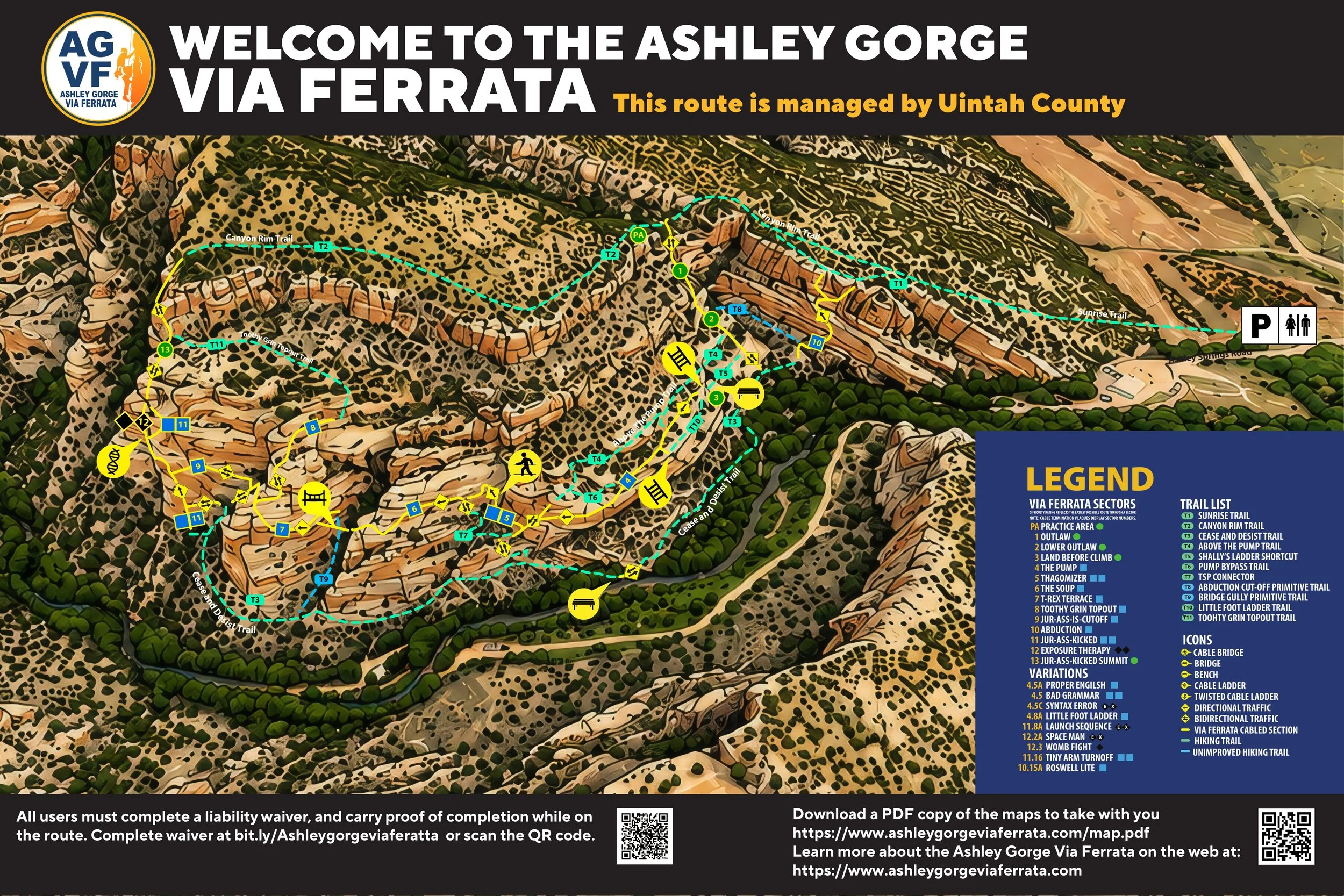 What’s New at Ashley Gorge Via Ferrata? A Guide to the New Phase 2 Routes