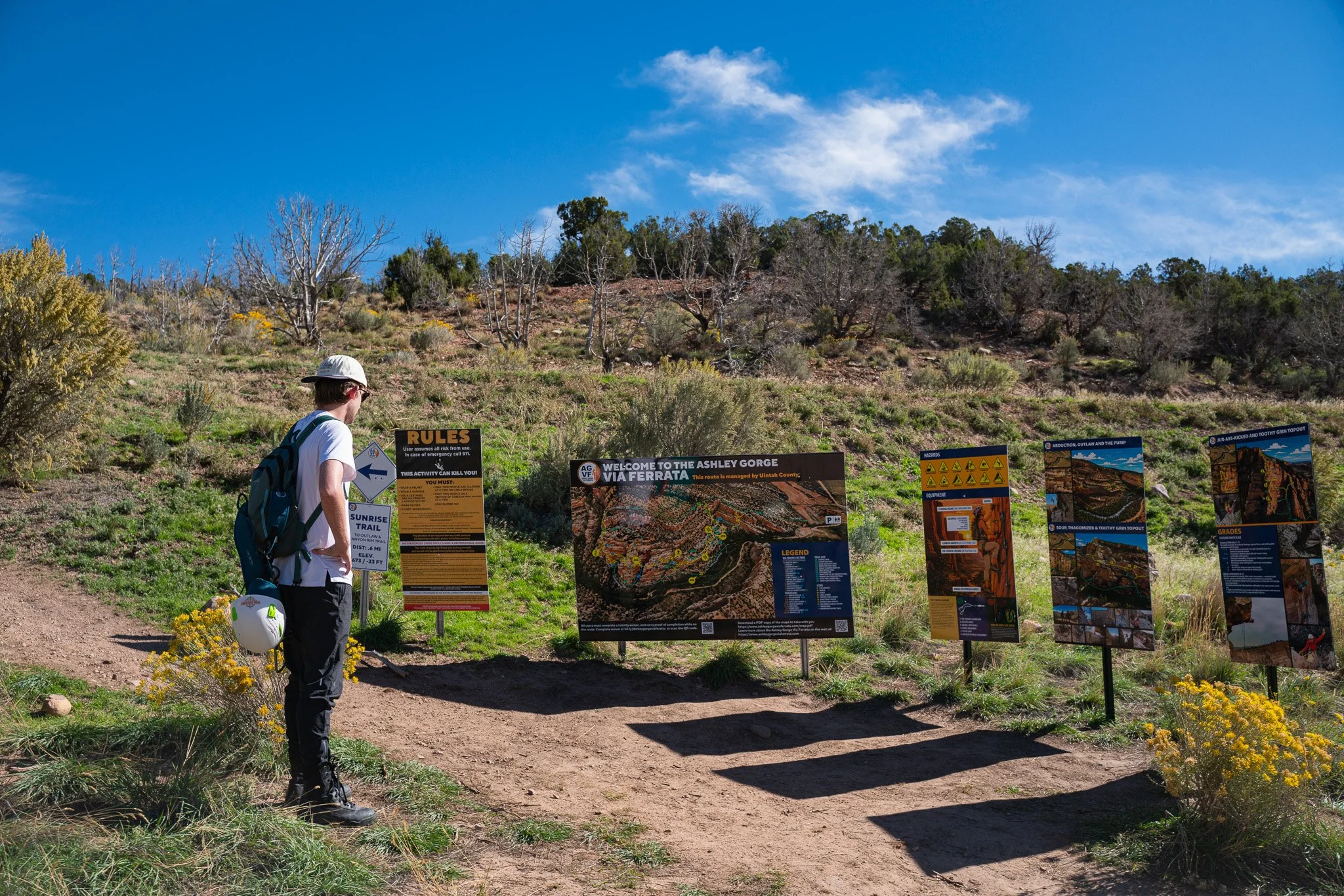When Does Ashley Gorge Via Ferrata Close and Reopen for the season?