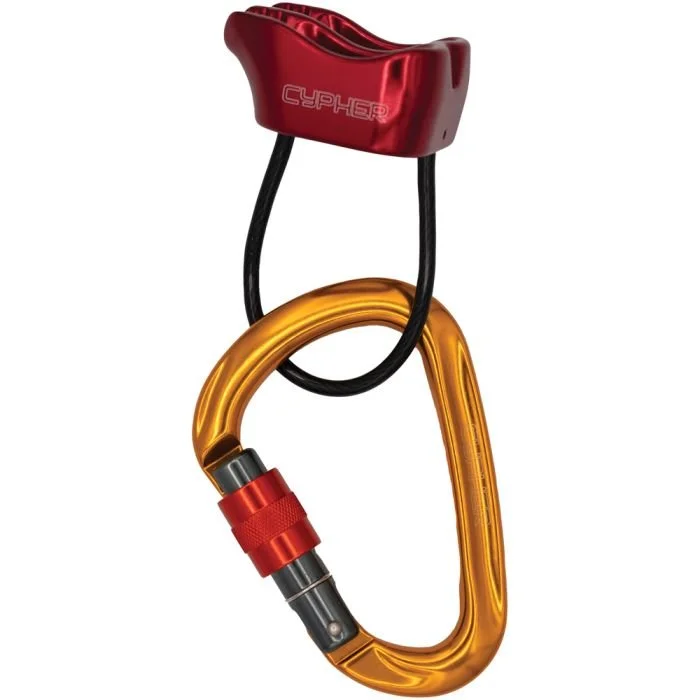 Cypher XF Belay Device with HMS Carabiner Kit