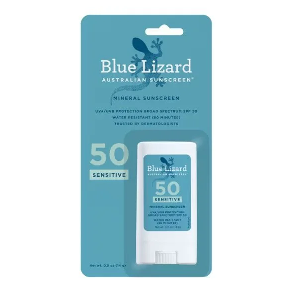 Blue Lizard Mineral SPF 50 Sunscreen - Pocket Size