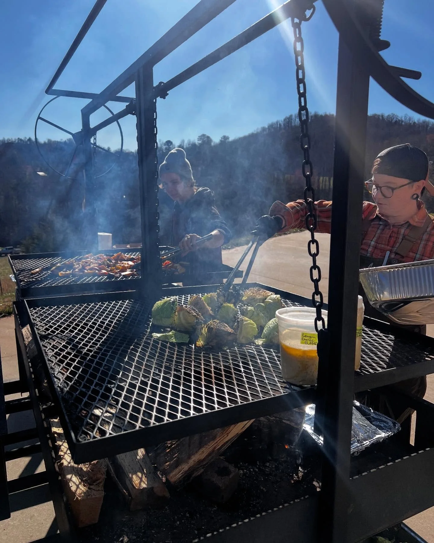 Chef Michelle Bailey on her Live Fire Table, "Jolene"