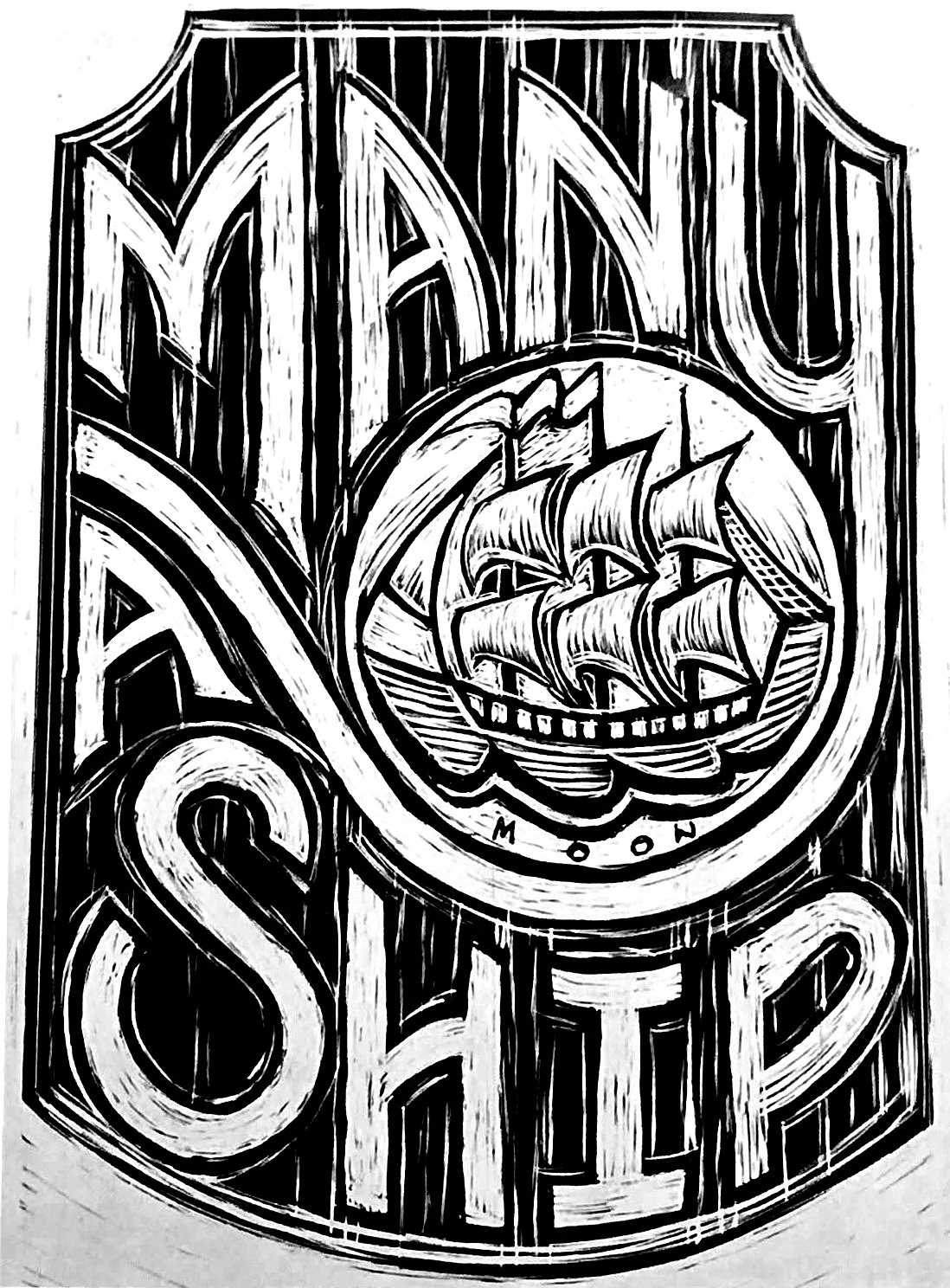 Many A Ship Poster