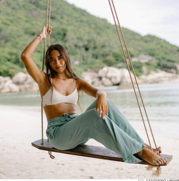 lotus & luna Aqua Cabana Pants