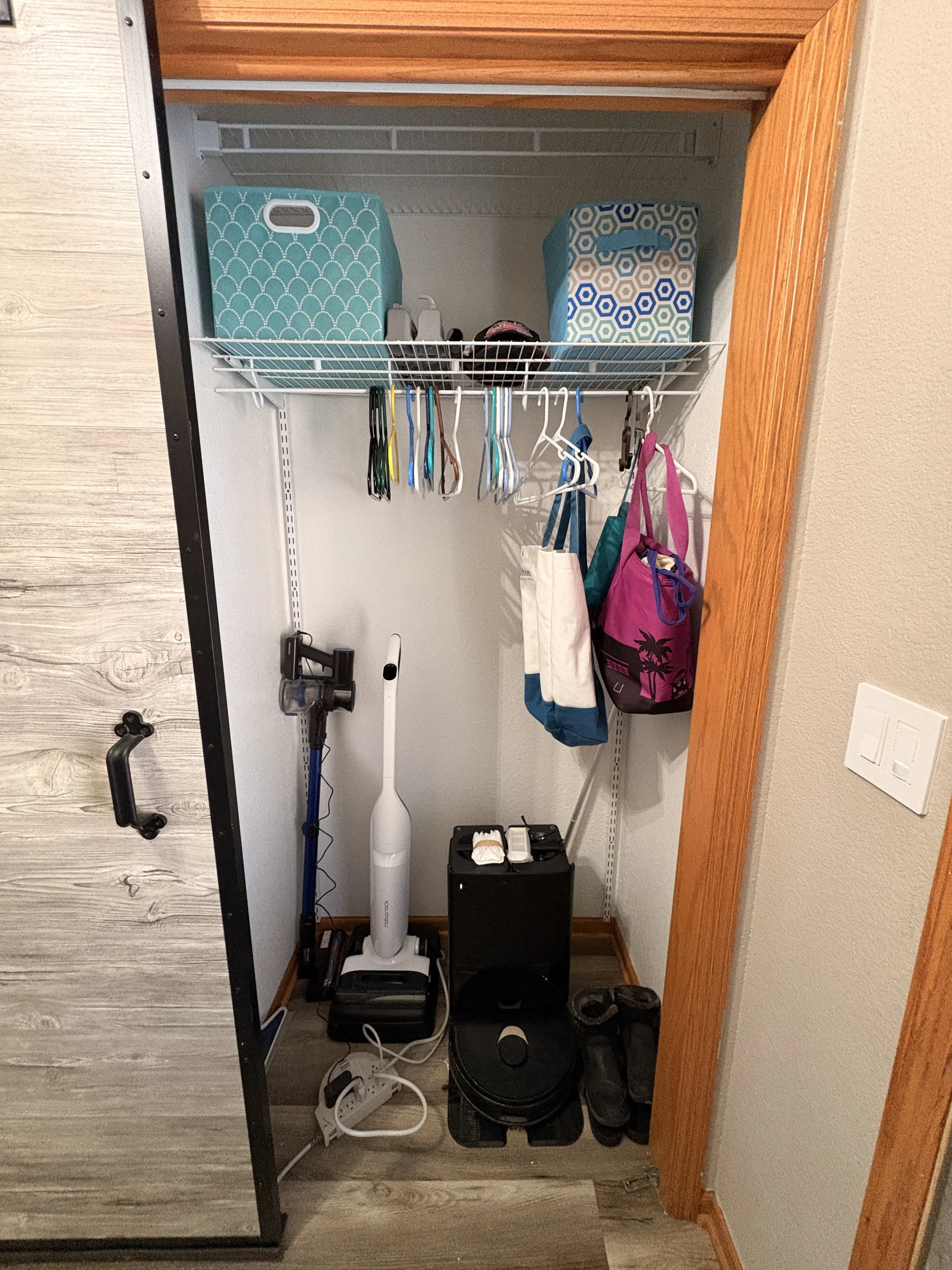 Front Entry Closet Organization | Rochester, MN