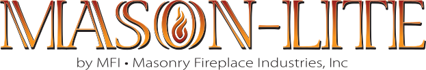 Logo for Mason-JLite by MFI Masonry Fireplace Industries Inc.