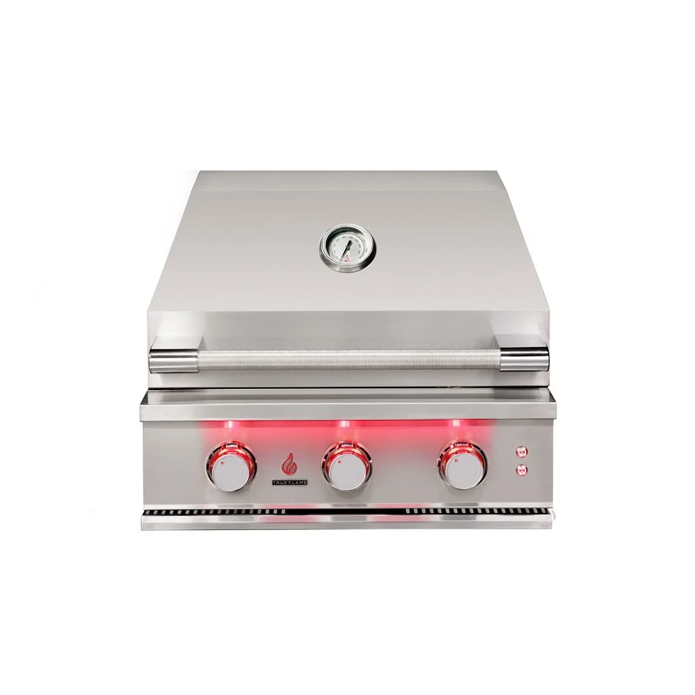 TrueFlame TF 25" 3 Burner Gas Grill