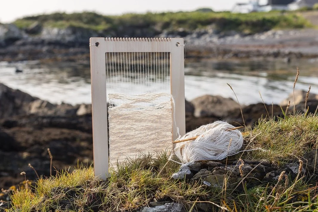 Welcome back to @beckyandrewsart for 2026!

Becky Andrews creates textile art inspired by the landscape and wildlife of the Ards Peninsula and Strangford Lough, including felted, woven, and embroidered home decor and fashion accessories, as well as &