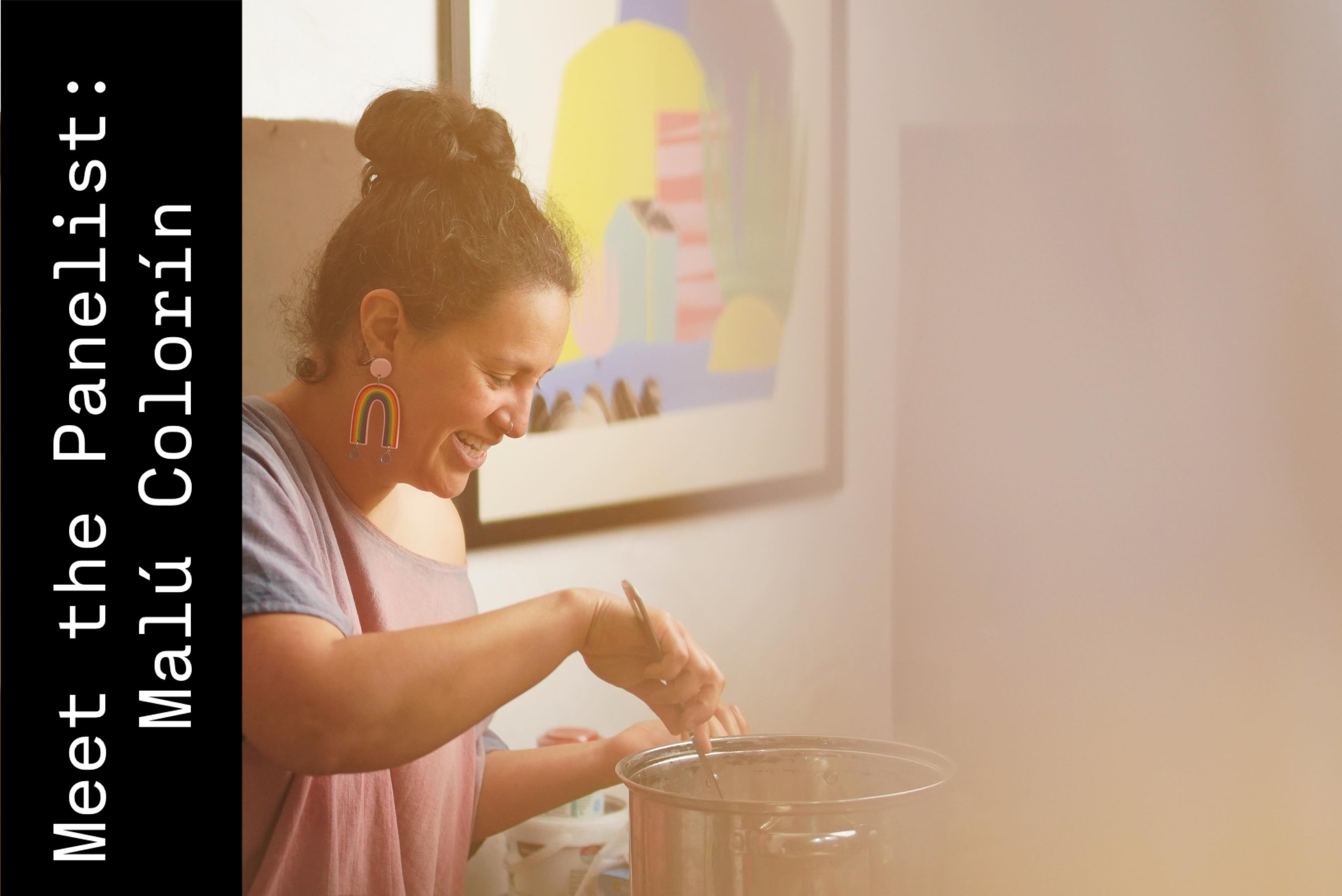 Joining us for our Panel Discussion: Re-establishing textile production across Ireland from @talu.earth and @fibreshed_ireland. 

Mal&uacute; Color&iacute;n is a Mexican natural dyer, designer, artist and community organiser living in West Wicklow, I