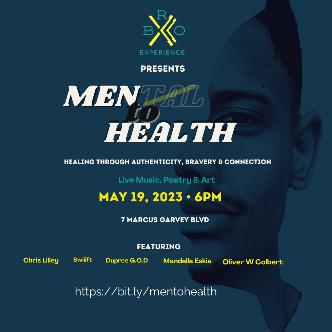Join us for an Evening of Spoken Word, Hip hop, and healing at the BRO Space