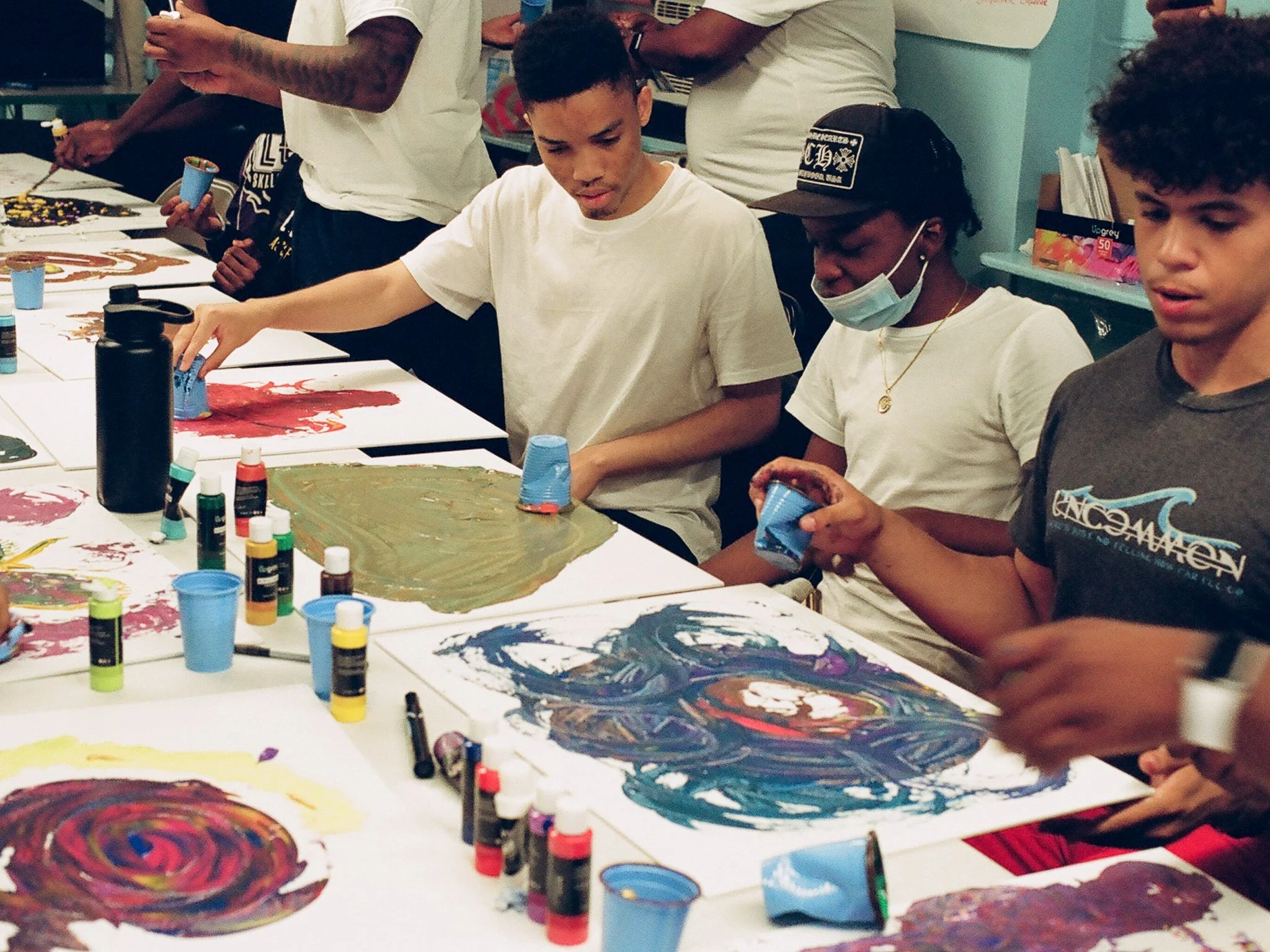 Summer Highlights: The  BRO Space Comes Alive, News 12 Feature, implicit bias workshops, art therapy, and more