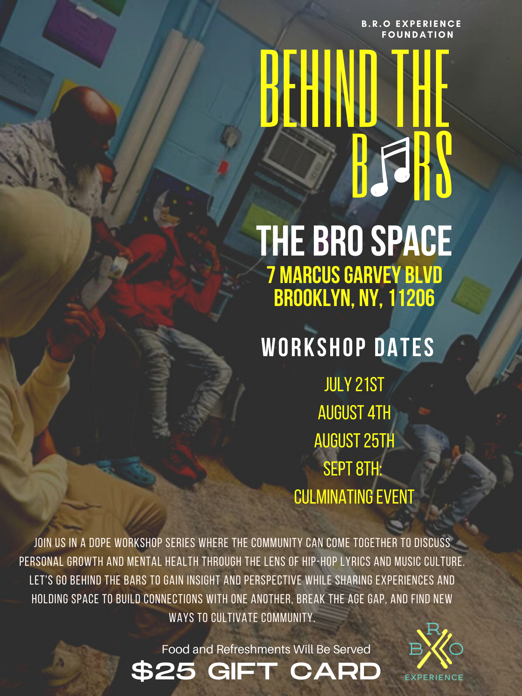 Announcing our “Behind the bars” Summer Series