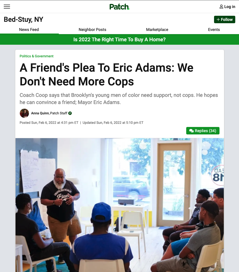 My Conversation with the Mayor