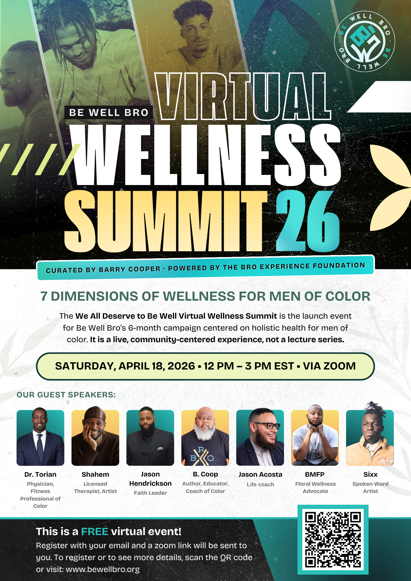 We All Deserve to Be Well: Virtual Wellness Summit