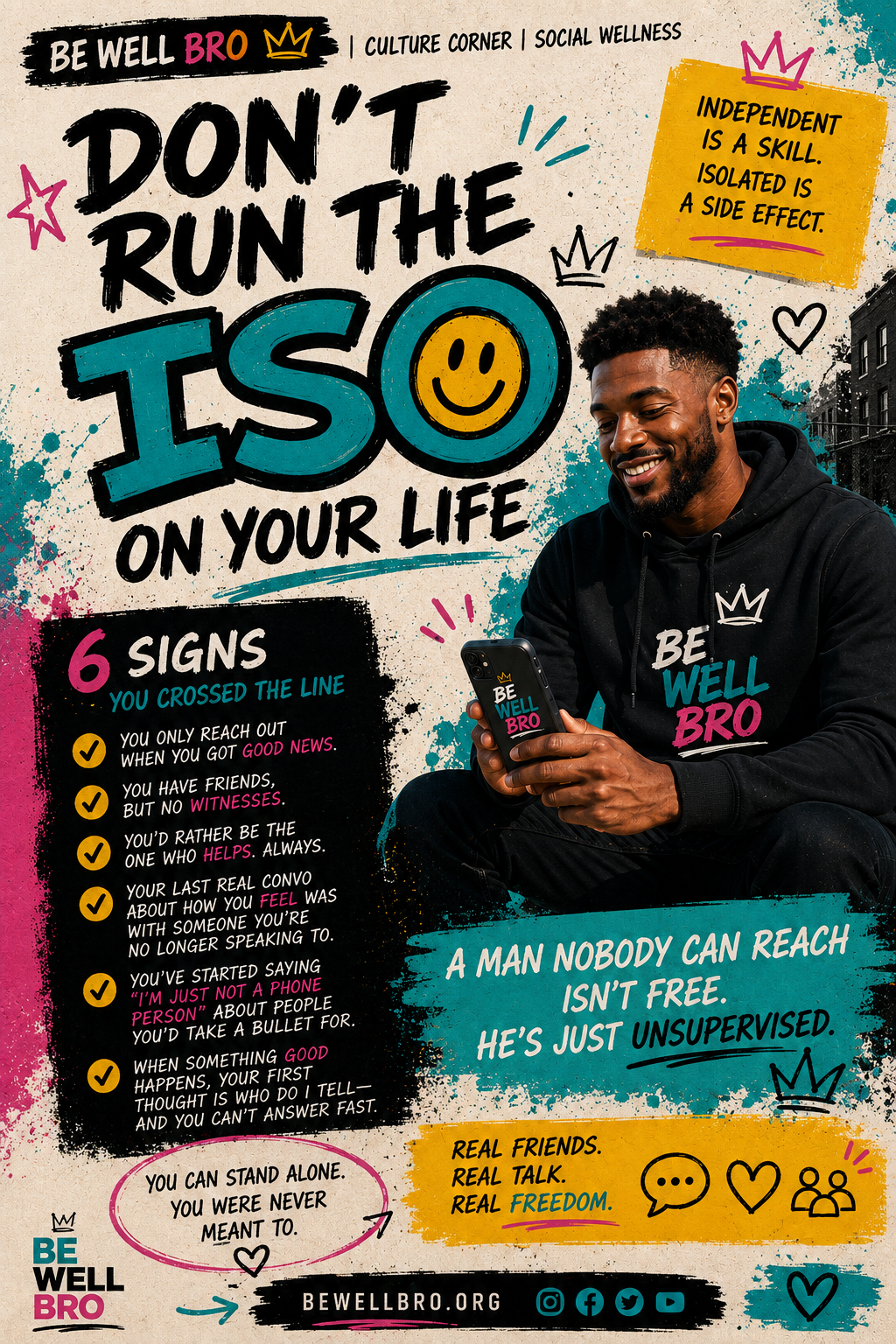  Don't Run The ISO On Your Life.