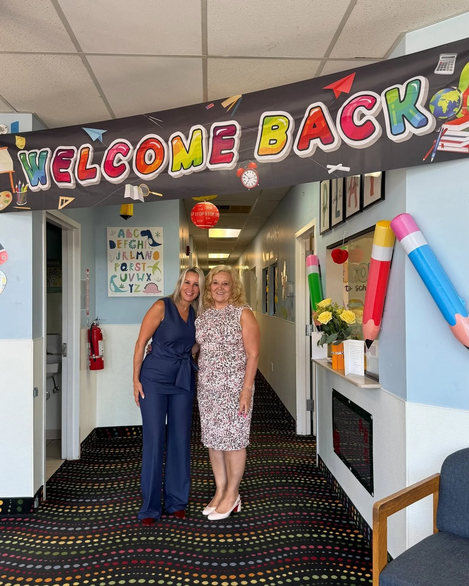 Melanie Volino, owner of TLC Plus daycare and her mother and former owner, Florence Mazzer