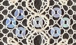 Adding Sequins to Bobbin Lace