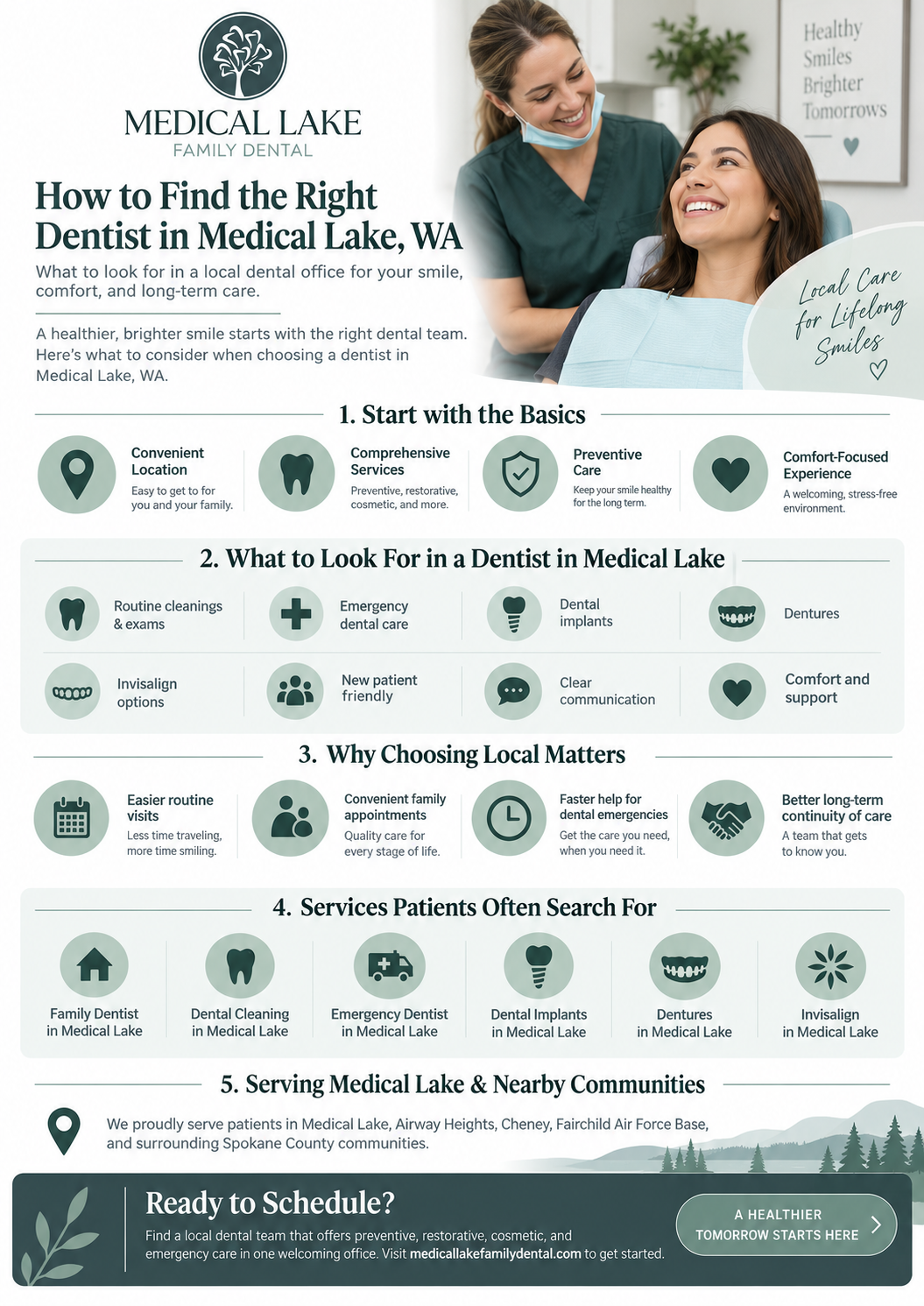 How to Find the Right Dentist in Medical Lake, WA