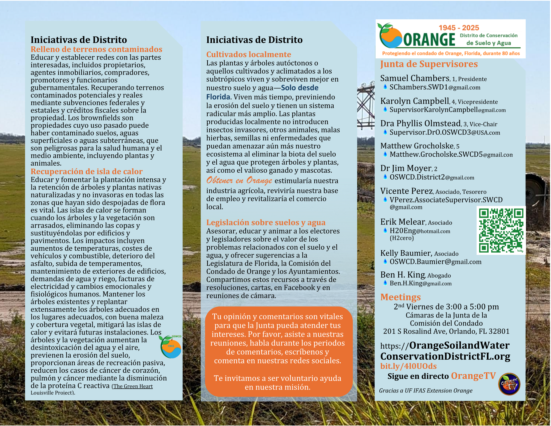 Quiénes somos y qué hacemos brochure