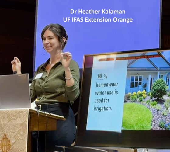 Dr Heather Kalaman, Florida Friendly Landscaping at UF IFAS Extension Orange