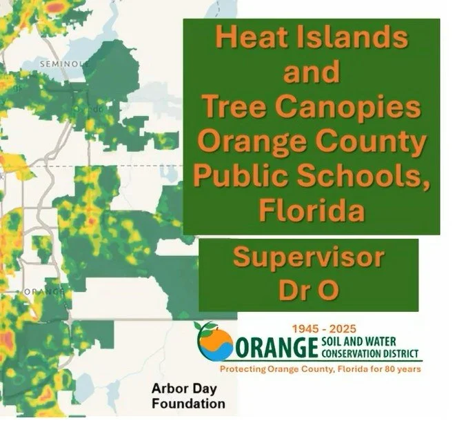 Heat Islands in Orange County Public Schools, Florida Cover of YouTube Video