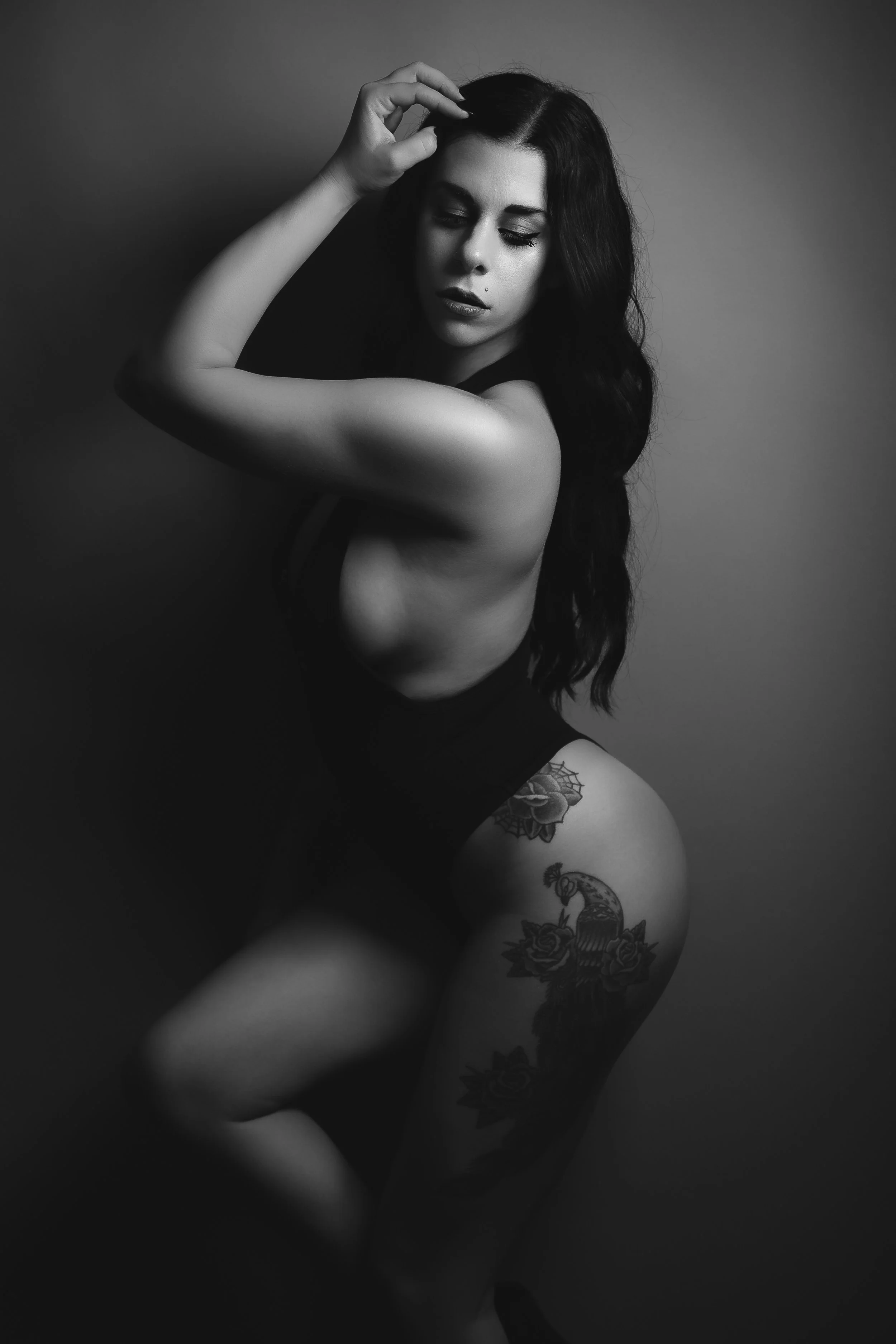 She doesn’t need to shout to be heard. Her presence says everything. A portrait of quiet power and unapologetic grace.
