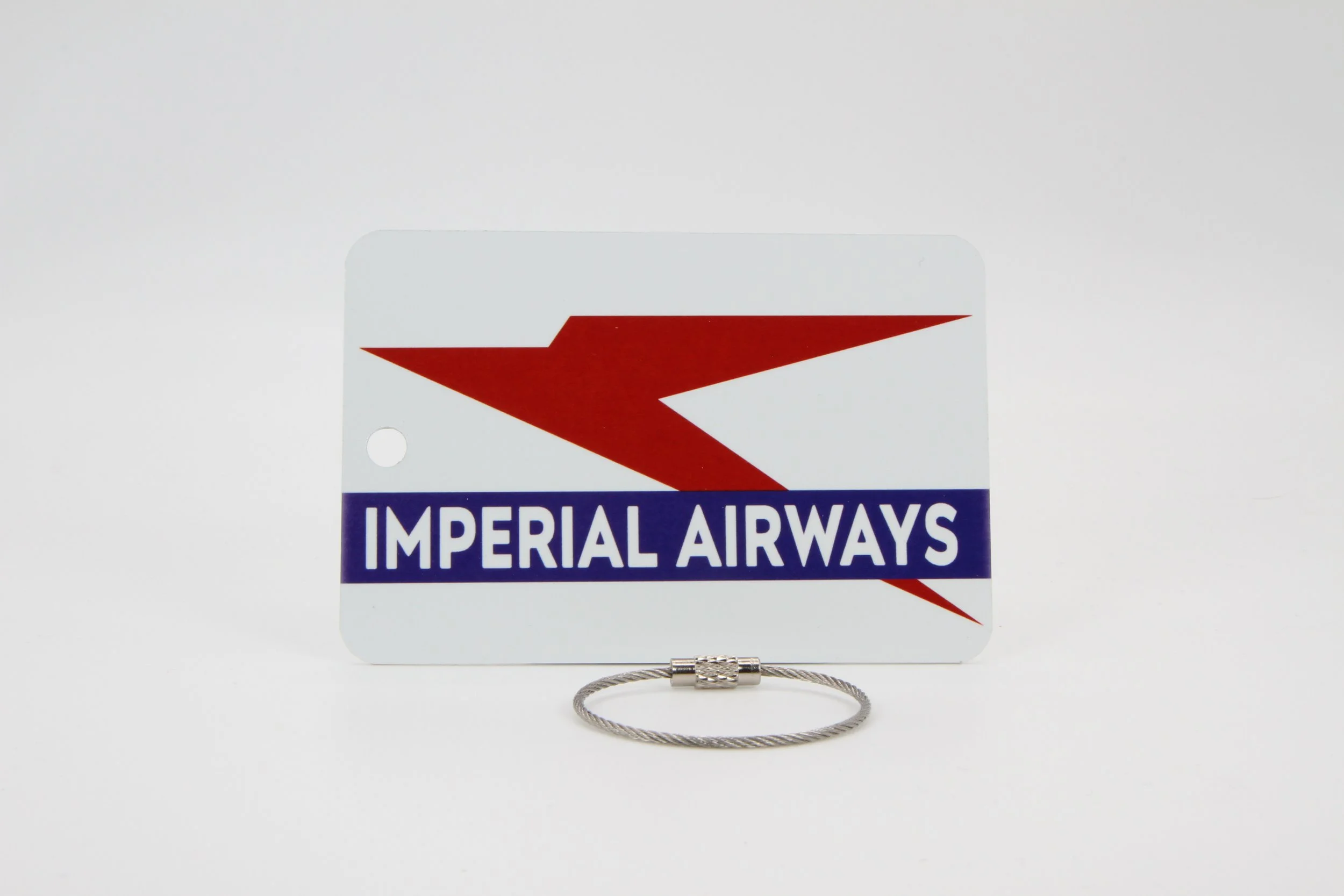 Imperial Airways luggage tag