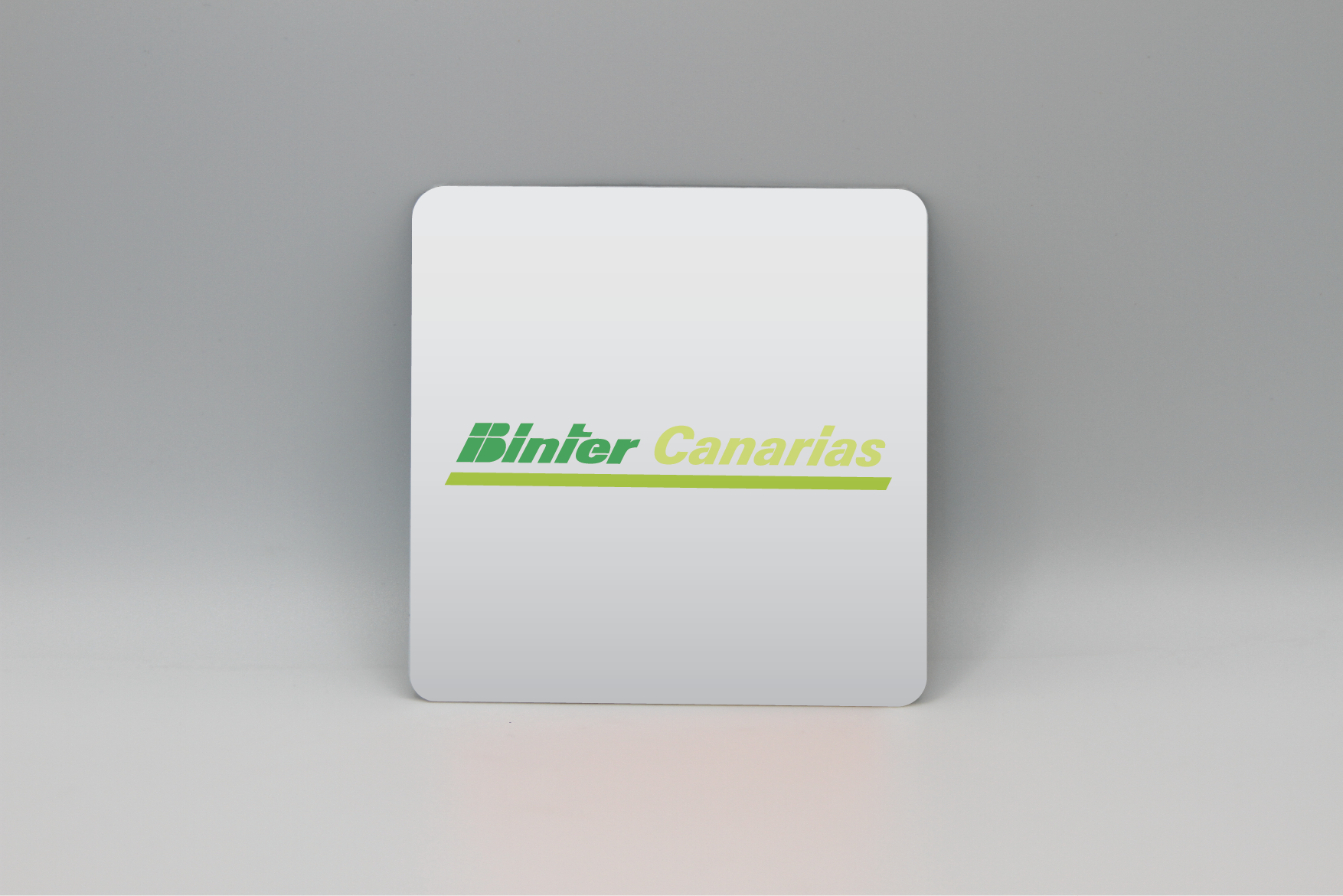 Binter metal coaster
