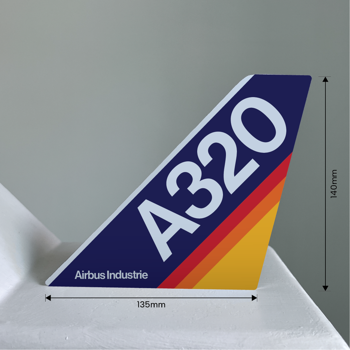 Airbus A320 house colours metal tail
