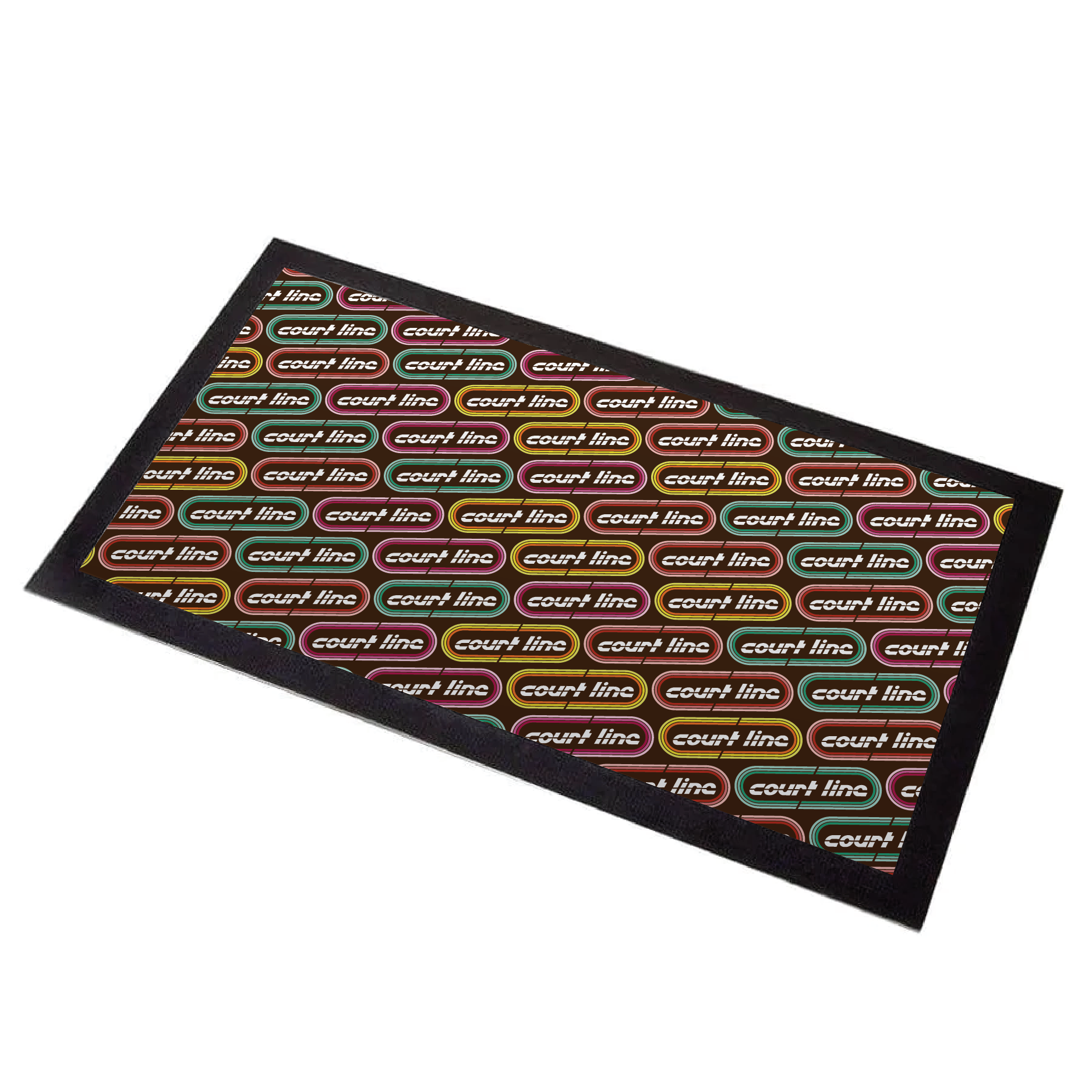 Court Line Printed Bar Runner
