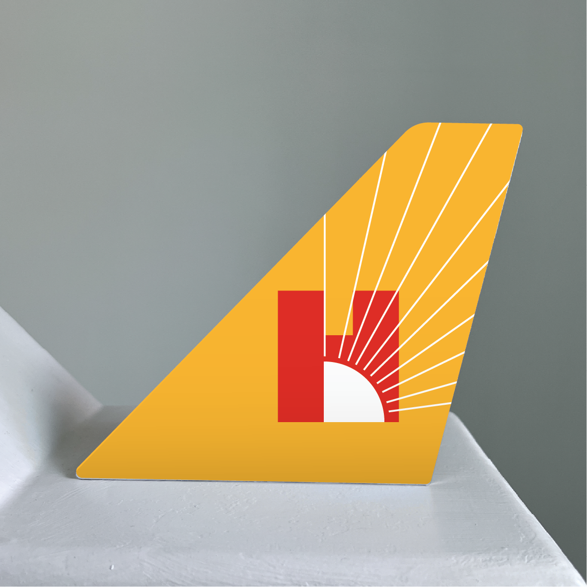 Hispania Líneas Aéreas metal tail
