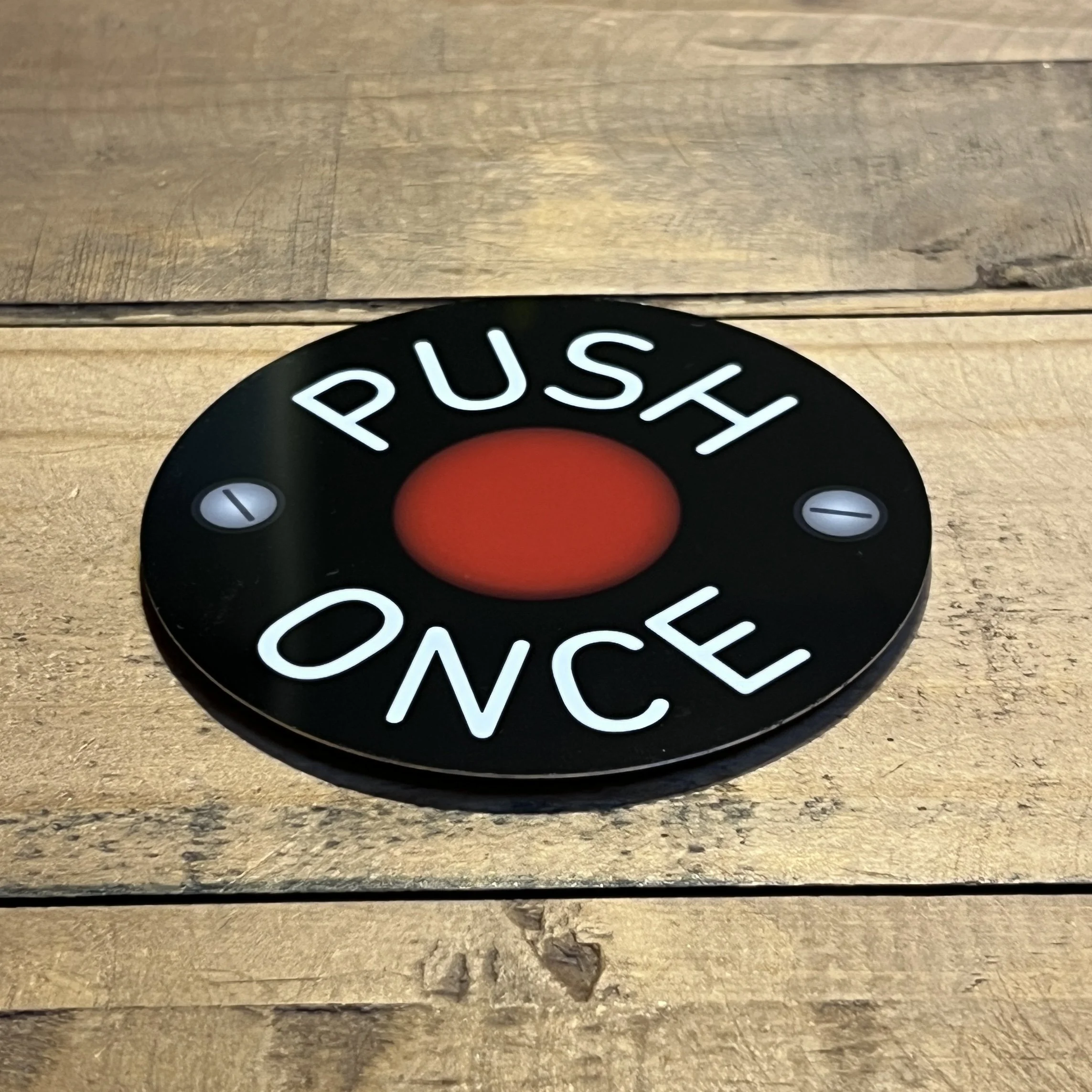 Bus bell push coasters (three designs)