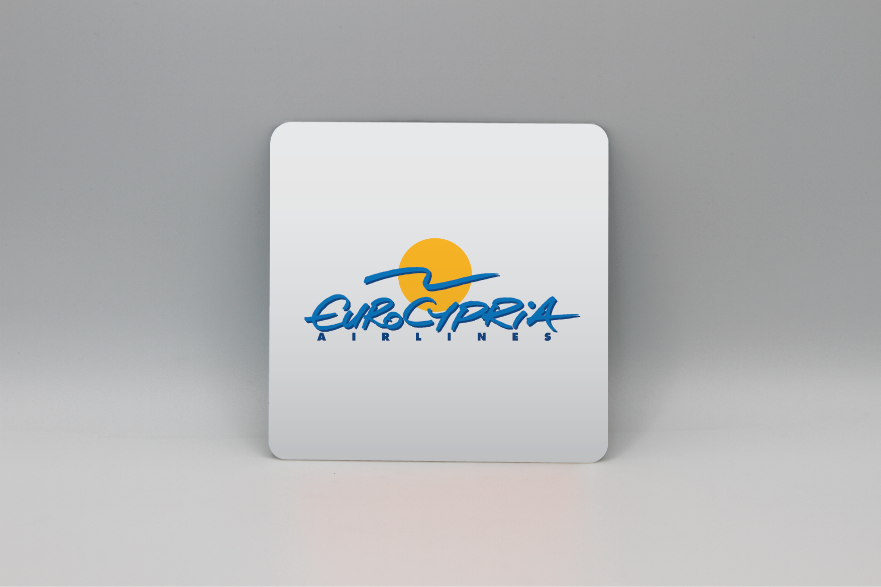 Eurocypria metal coaster