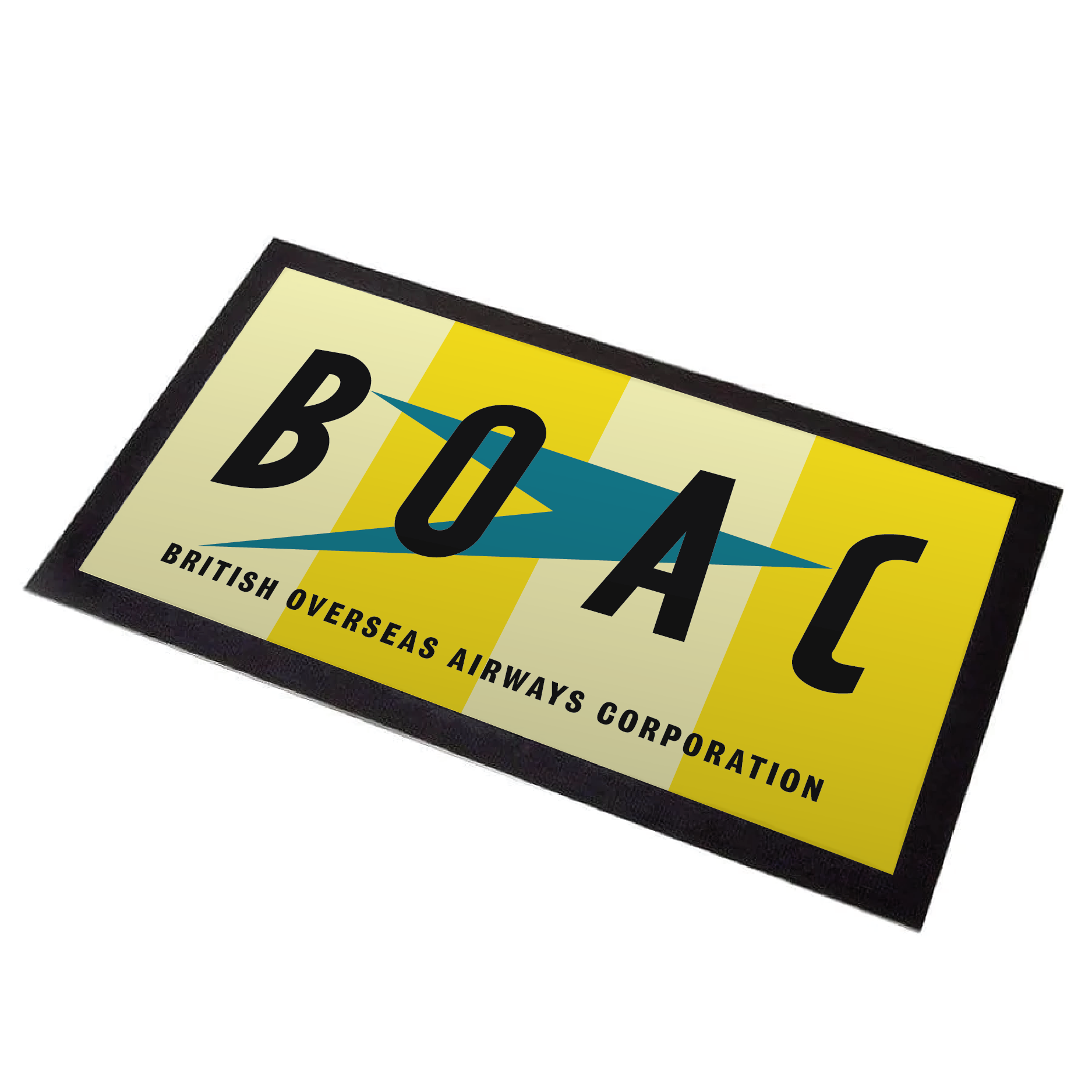 BOAC Printed Bar Runner