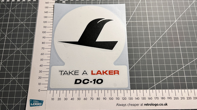 Take a Laker sticker