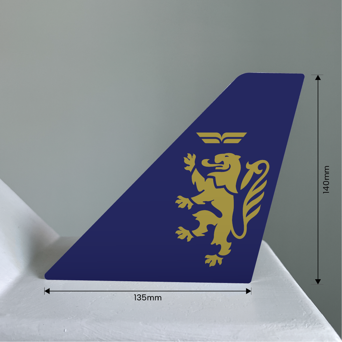 Caledonian (classic) metal tail
