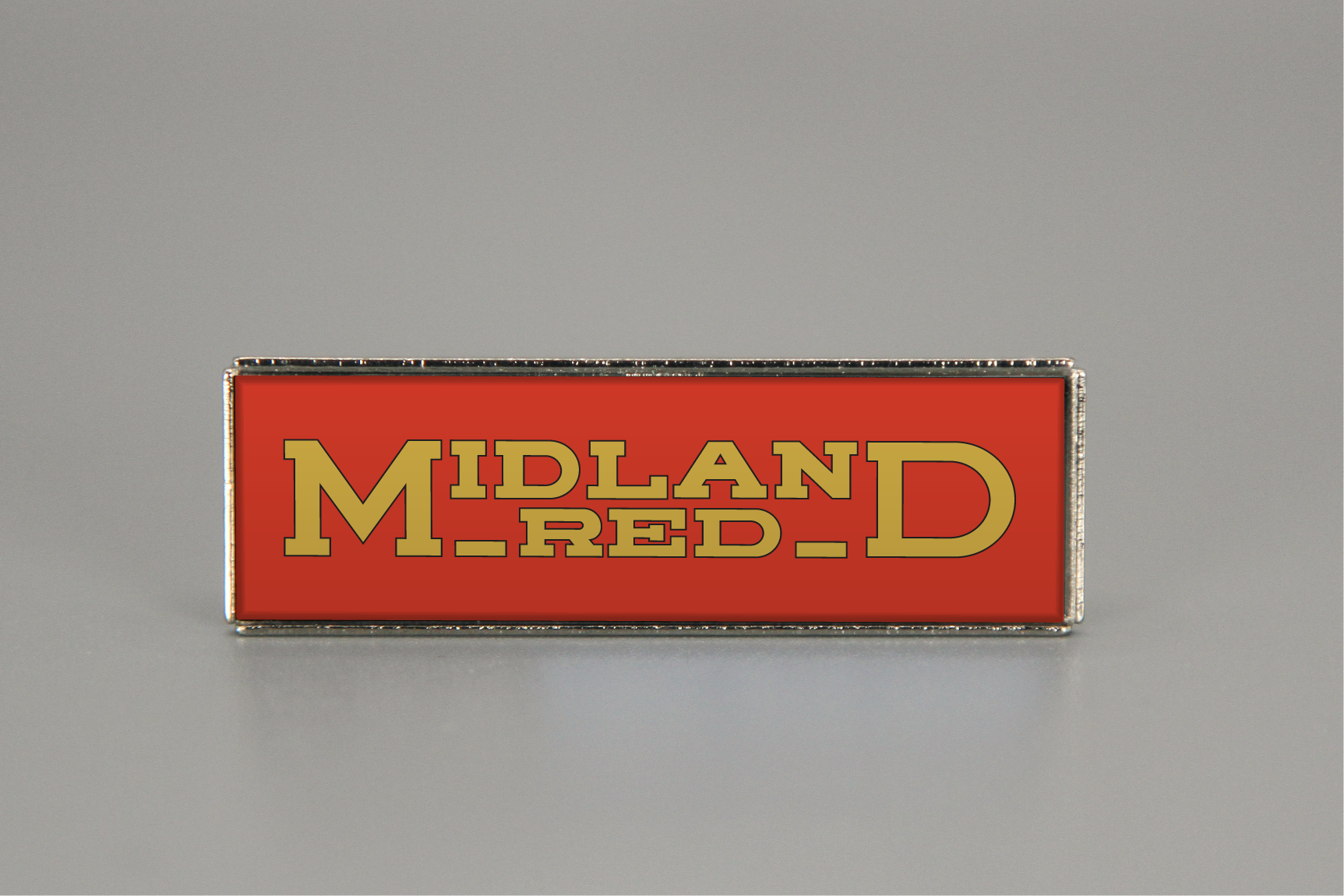 Midland Red pin badge